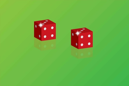 dice 3d vectorのイラスト素材