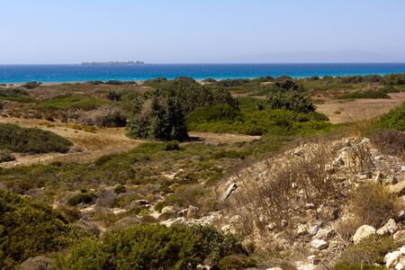 The island of Rhodes, Greeceの写真素材