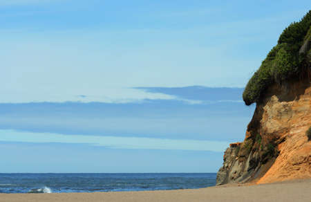 Oregon coast profileの写真素材