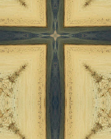 kaleidoscope cross:  Death Valley, Californiaの写真素材