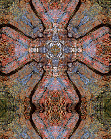 kaleidoscope cross:  rock layers2の写真素材