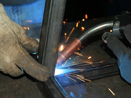 welder at work