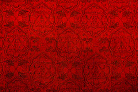 Red abstract background with ornament.の写真素材