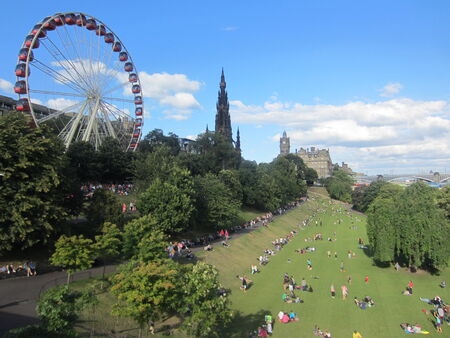 Edinburgh Festival Scotlandのeditorial素材