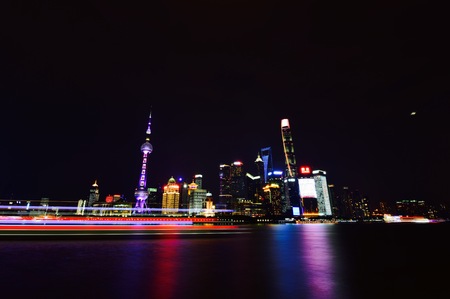Streamer Huangpu River,shanghai