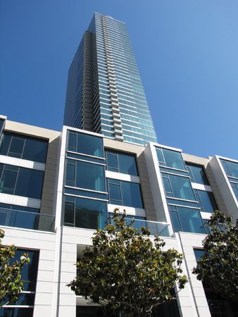 modern building at san franciscoの写真素材