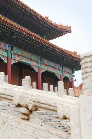 forbidden city at beijingの写真素材