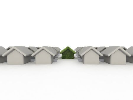 sustainable houseの写真素材