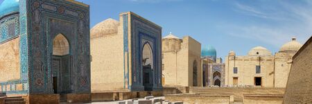 necropolis in samarkandの写真素材