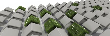 sustainable houseの写真素材