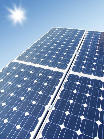 solar panelの写真素材