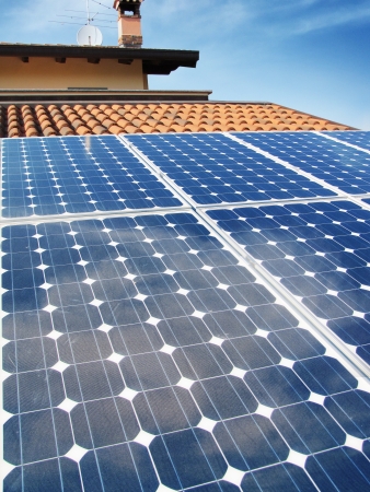 solar panelの写真素材