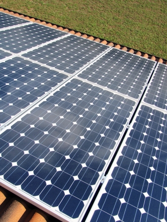 solar panelの写真素材
