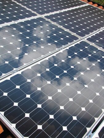 solar panelの写真素材