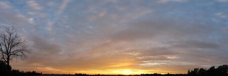 good morning  autumnの写真素材