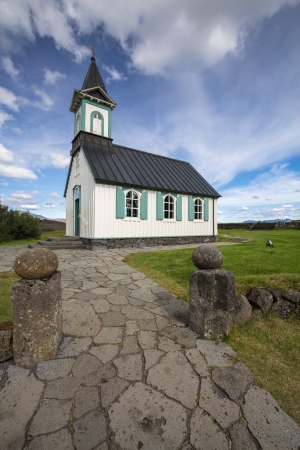 small churchの写真素材