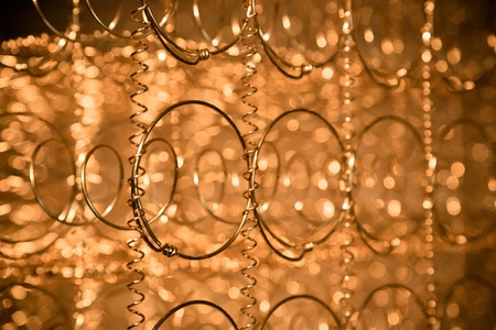 detailed colosup on spring atructureの写真素材