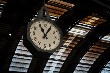 vintage clockの写真素材