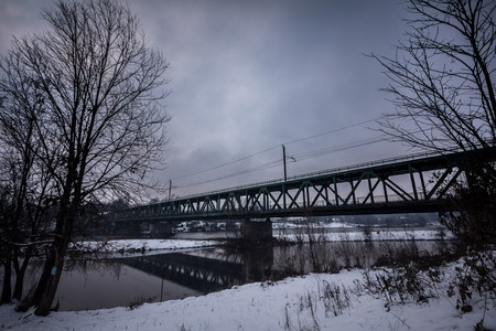 winter time in the countryside