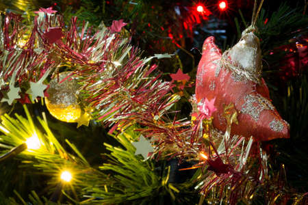 decoration for christmas holy treeの写真素材