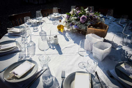 luxury dinnerの写真素材
