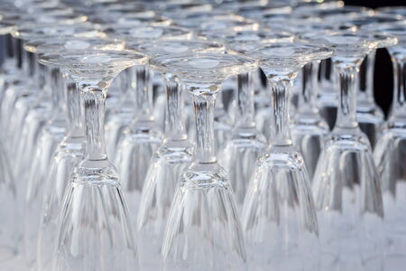 glasses in rawの写真素材