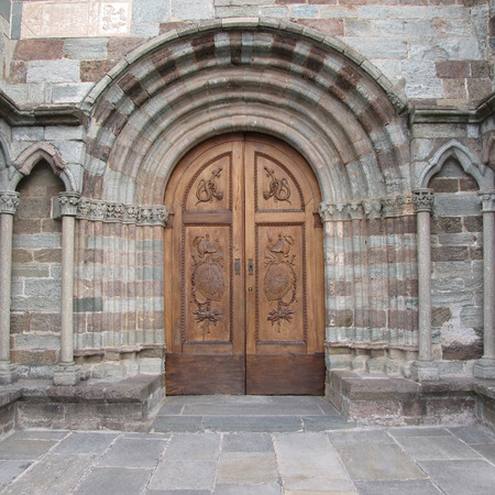 church entranceのeditorial素材
