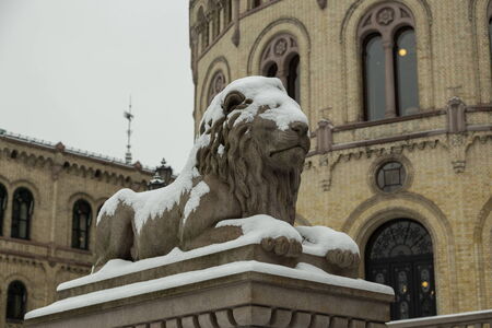 norwagian parliamentのeditorial素材