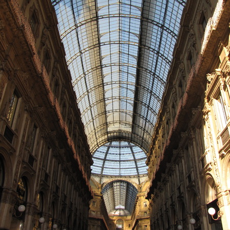 Galleria Vittorio Emanuele, Milanのeditorial素材