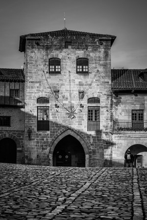 Santillana del Mar in Cantabria region, Spainの写真素材
