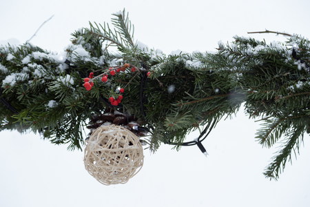 christmas tree decorationの写真素材