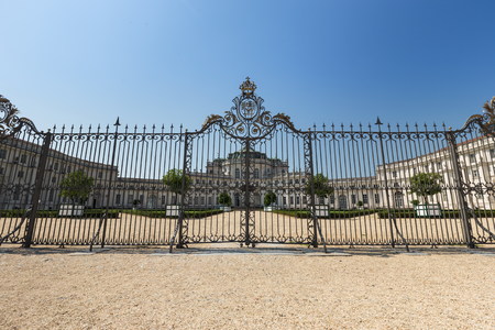 Stupinigi Palace, old king residencial houseのeditorial素材