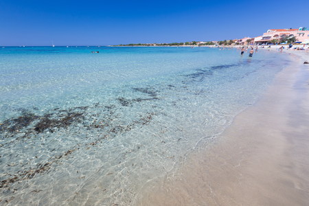 Putzu idu beach, Sardina islandの写真素材