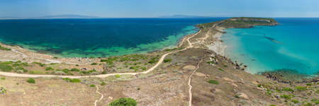 tropical water at Sardinia islandの写真素材