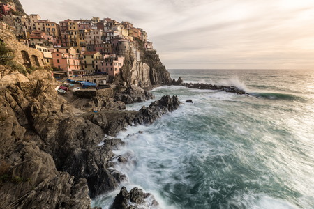 Manarola town in 5 Terre region