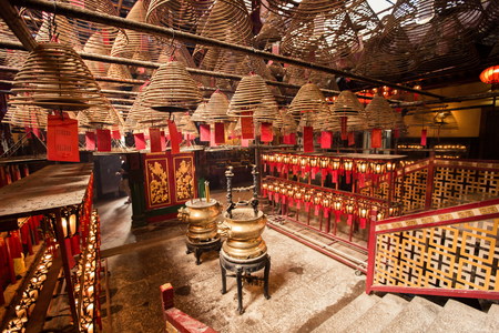 buddhism temple in Chinaの写真素材