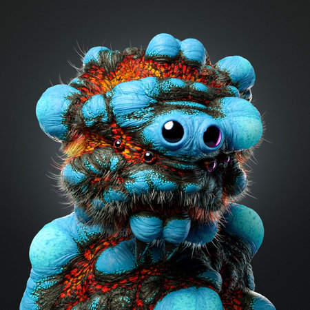 3d nft collection, character feroの写真素材