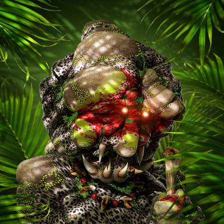 3d nft collection, character zombaの写真素材