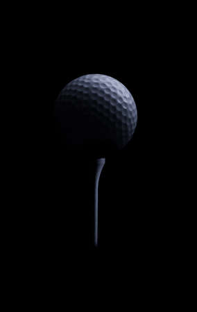 Golf Ball on Tee