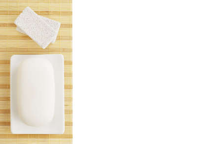 Spa display with lots of copy space.の写真素材