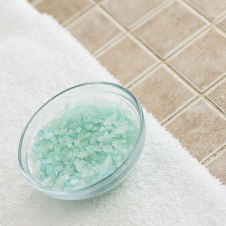 Spa display with lots of copy space.の写真素材