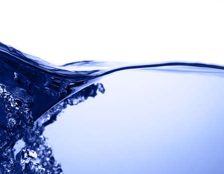 Crisp clear water photographed high speed.
