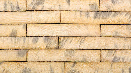 There are texture which is made from woodの写真素材