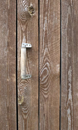 It is a brown wooden wall, background of vintage architectureの写真素材