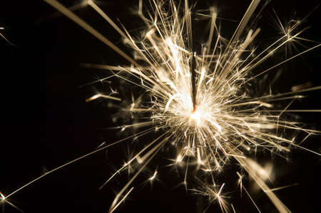 There is a background made from light of sparklerの写真素材