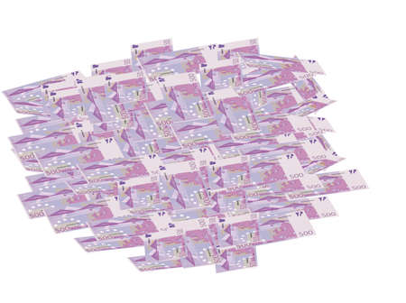 There is a big bunch of cash