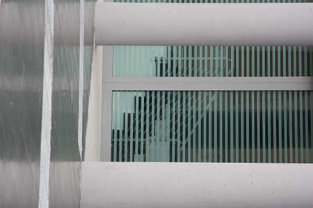 urban street building details and geometry detailsの写真素材