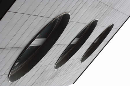 urban street building details and geometry detailsの写真素材