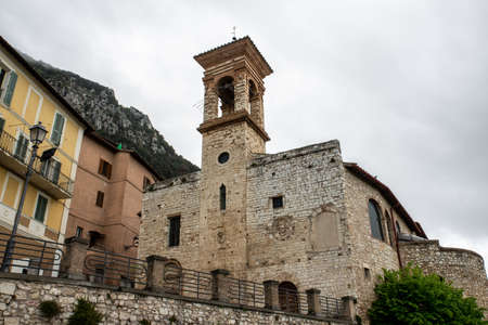 COUNTRY OF CESI IN THE PROVINCE OF TERNIの写真素材