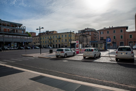 TERNI, UMBRIA 05 05 2020:VALNERINA SQUAREのeditorial素材
